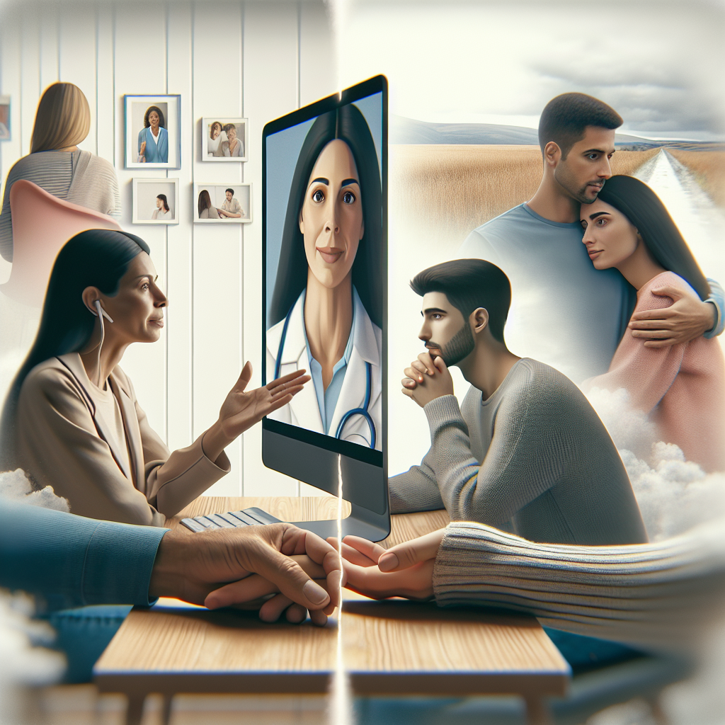 Online therapy options for couples counseling