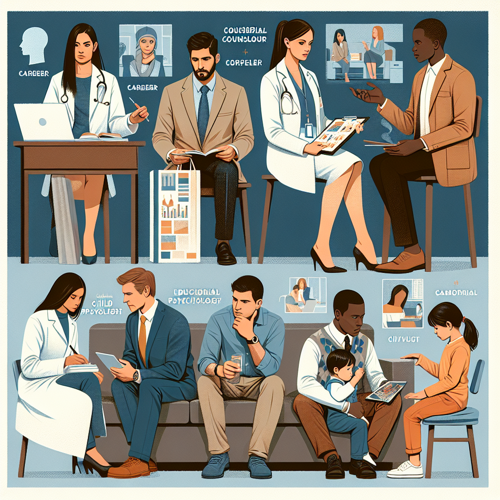 Counseling psychology roles