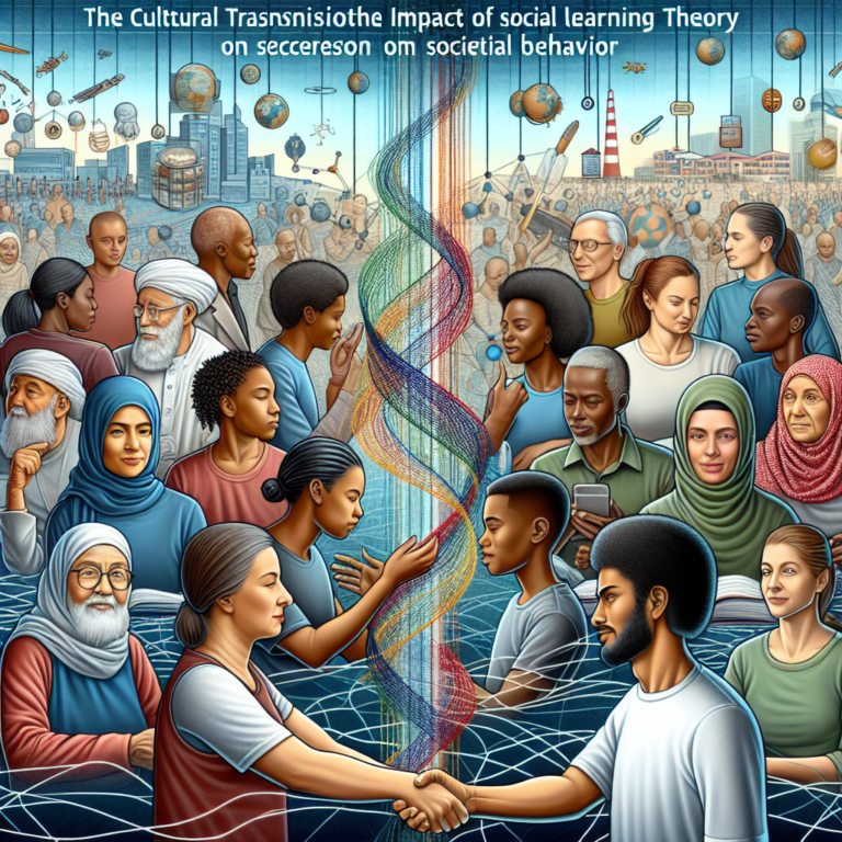 Impact of social learning theory on behavior