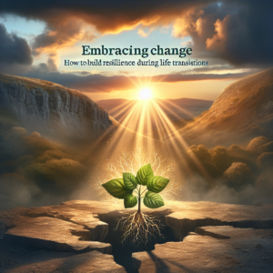 Coping strategies for major life changes and transitions