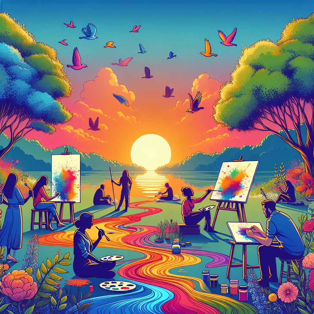 Art therapy activities for anxiety