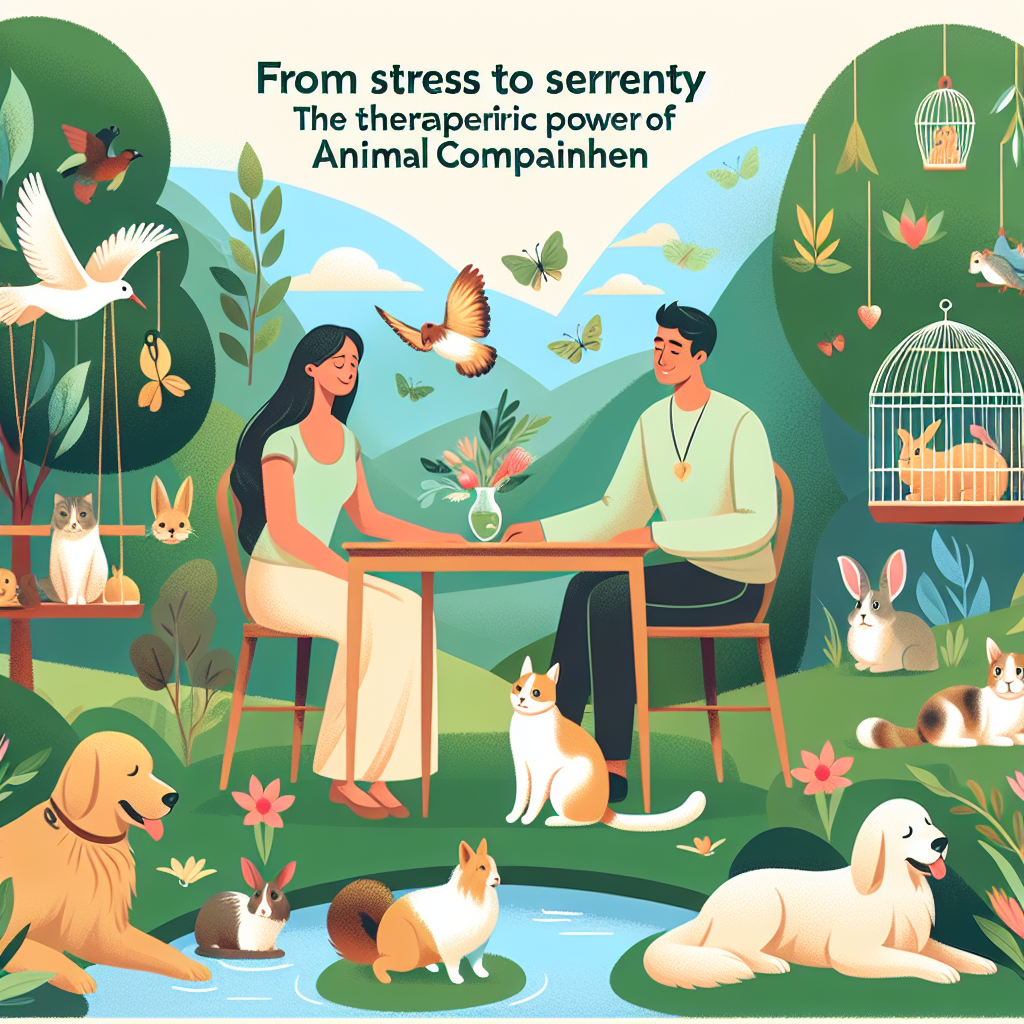 The benefits of therapy animals for mental health