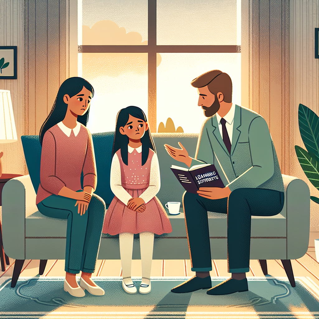 How to talk to your child about their learning disability