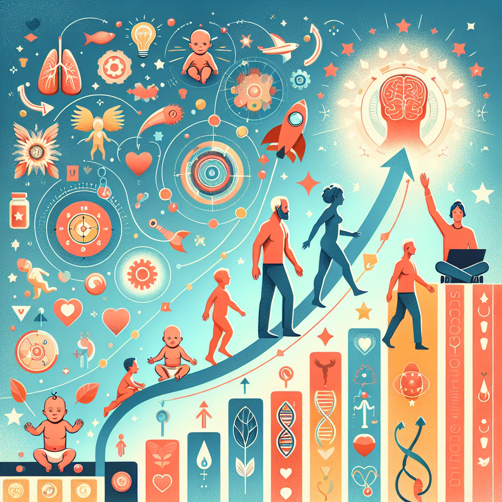 What are the stages of human development in psychology?