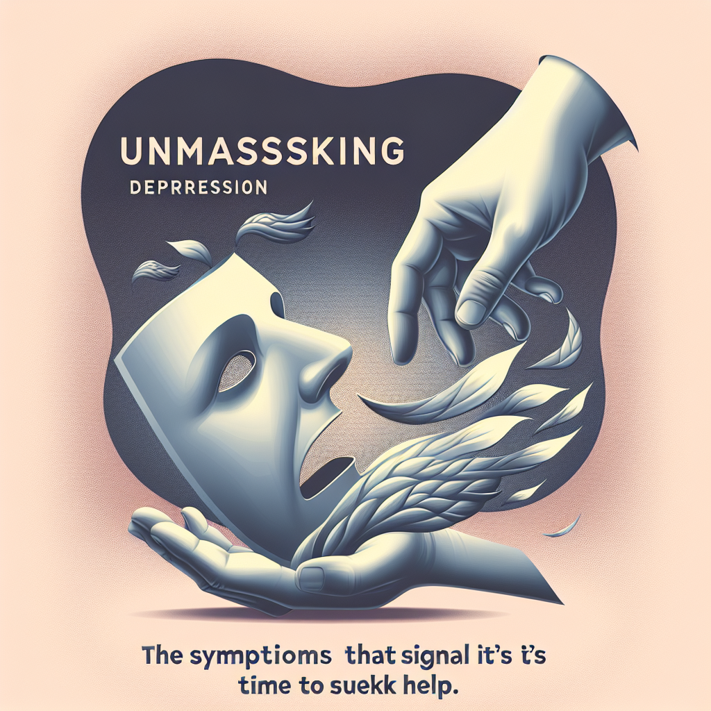 What are the most common symptoms of depression?