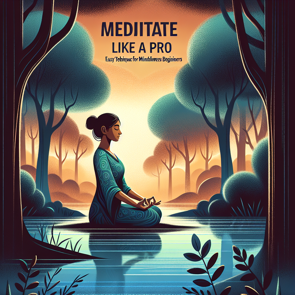 Simple mindfulness meditation techniques for beginners