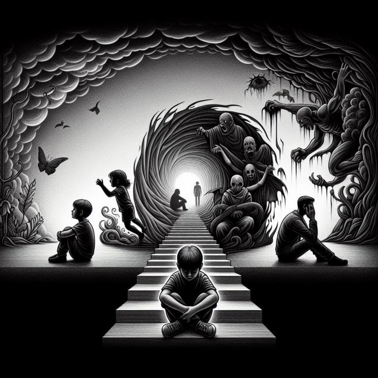 How childhood trauma affects mental health in adults