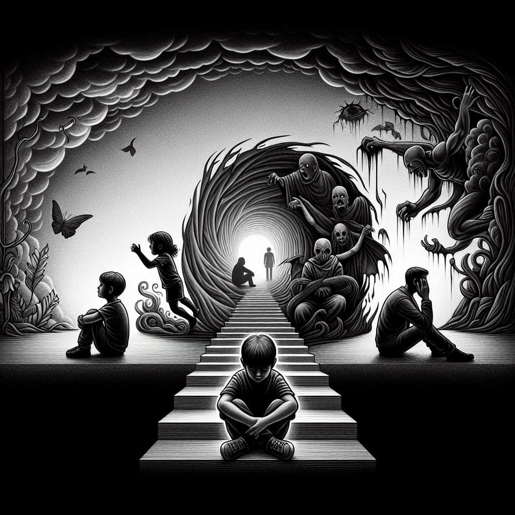 How childhood trauma affects mental health in adults