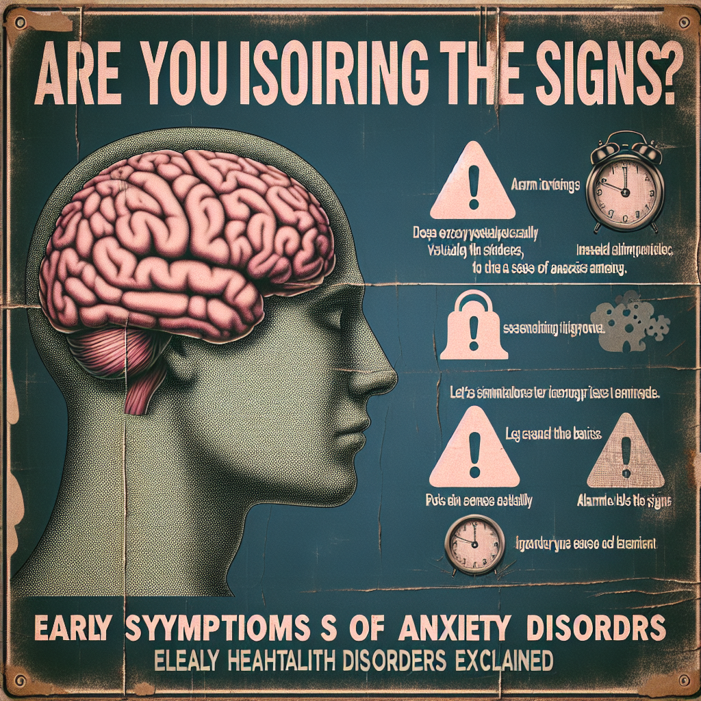 Early signs of anxiety disorders you shouldn’t ignore