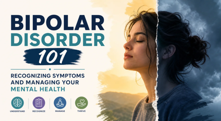 How to recognize and manage bipolar disorder symptoms