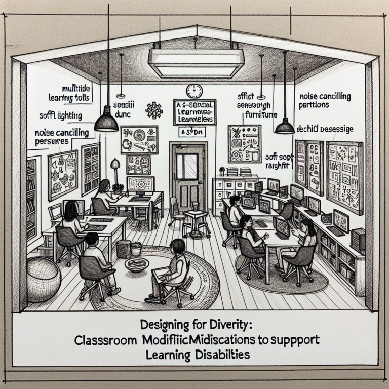 How to modify classroom activities for learning disabilities