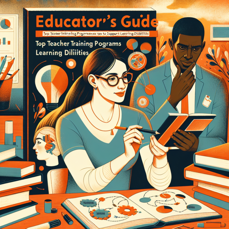 Teacher training courses for learning disabilities