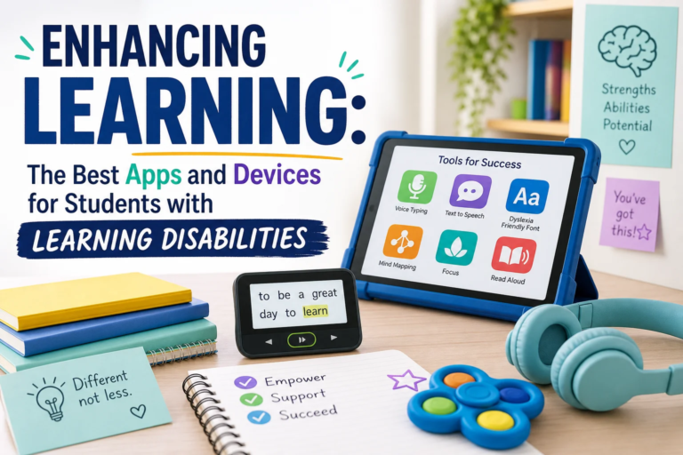 Technology tools for learning disabilities in classrooms