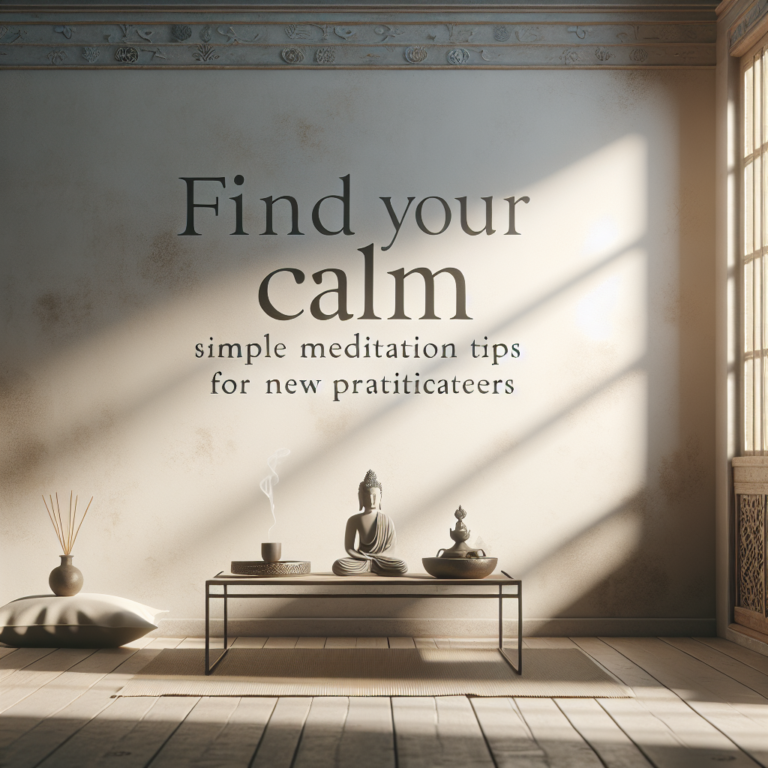 Simple mindfulness meditation techniques for beginners