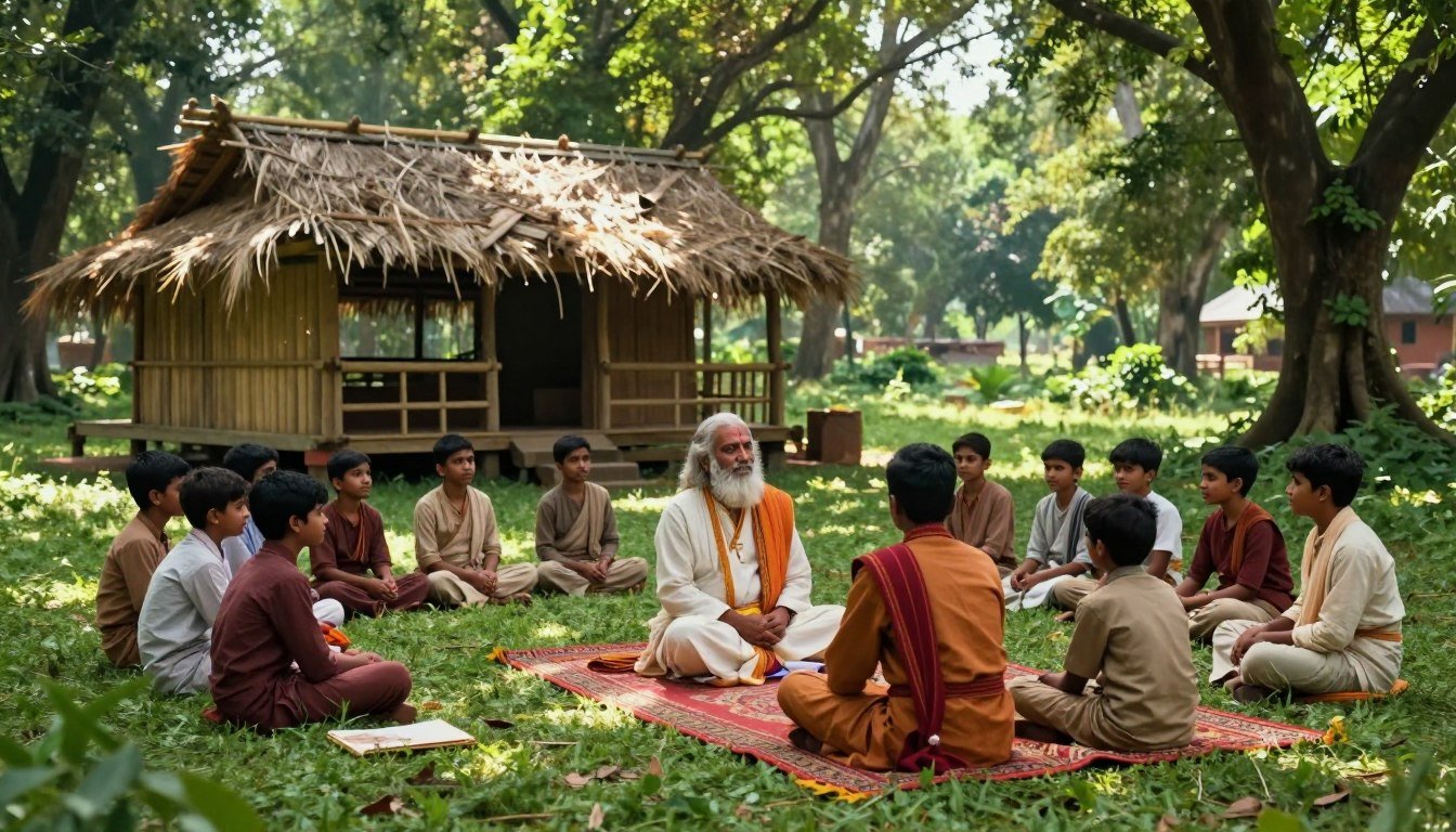 Gurukul, Guru-Shishya Parampara, and Ancient Indian Education