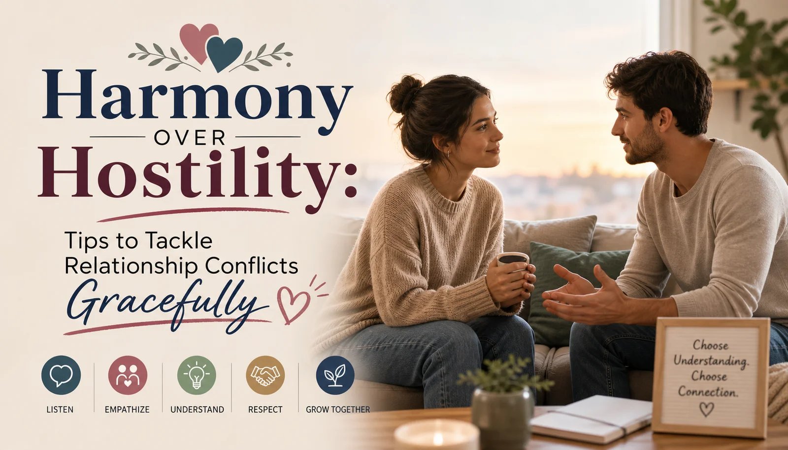 Harmony Over Hostility: Tips to Tackle Relationship Conflicts Gracefully
