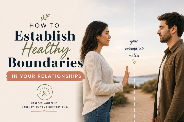 Establishing healthy boundaries in relationships