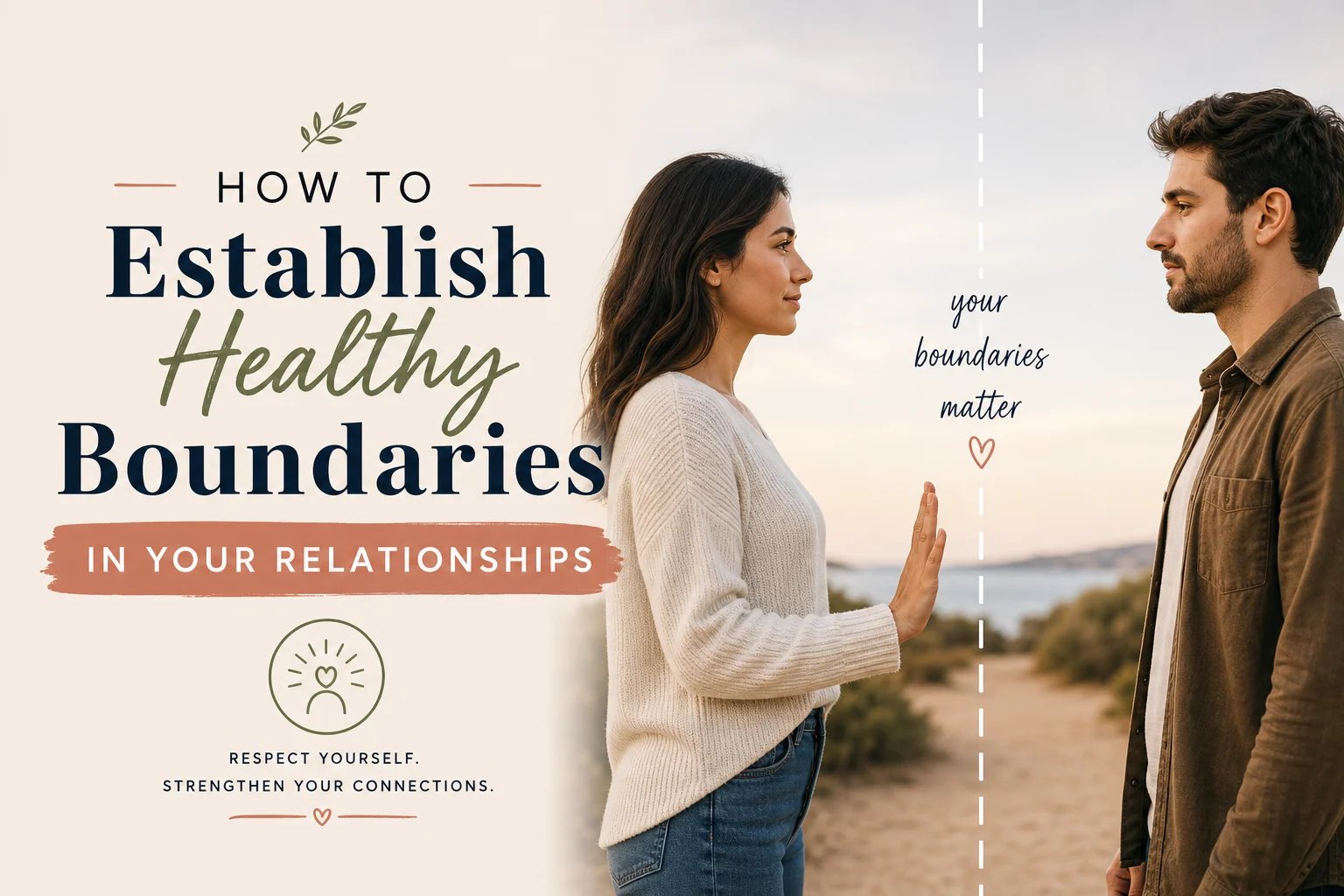 Establishing healthy boundaries in relationships