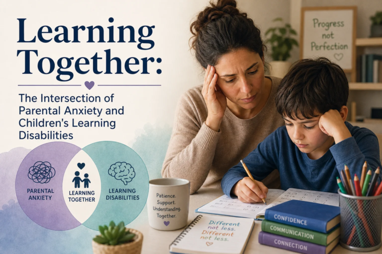 Anxiety in parents of kids with learning disabilities