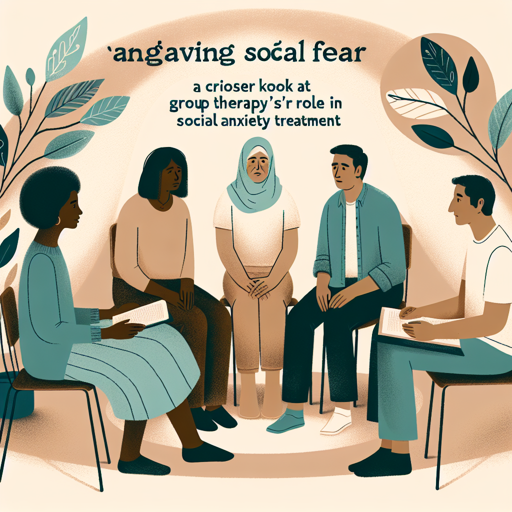 Effectiveness of group therapy for social anxiety