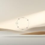 A serene, minimalist visualization of an adaptive project management framework. In the foreground, a clean, geometric diagram depicting a cyclical process with interconnected stages. Mid-ground features smooth, neutral-toned surfaces and shapes, conveying a sense of balance and structure. The background is bathed in soft, diffused lighting, creating an atmosphere of tranquility and focus. Subtle hints of muted earth tones complement the overall aesthetic, evoking a feeling of stability and resilience. The composition emphasizes simplicity, order, and the iterative nature of the framework, inviting the viewer to engage with the conceptual underpinnings of the subject matter.