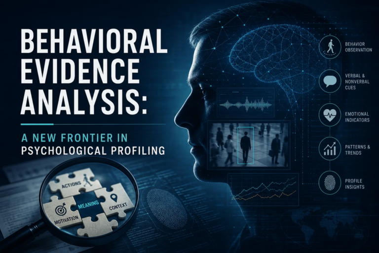 Behavioral Evidence Analysis