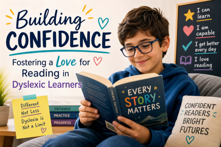 Teaching reading to students with dyslexia