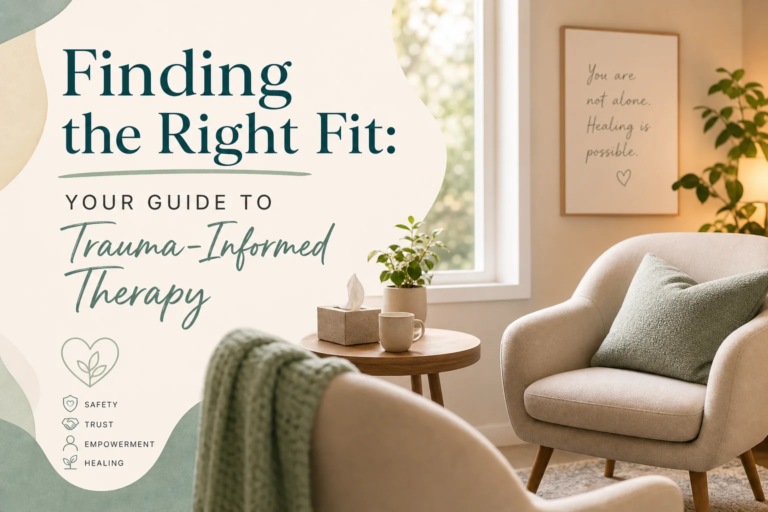 How to find a trauma-informed therapist