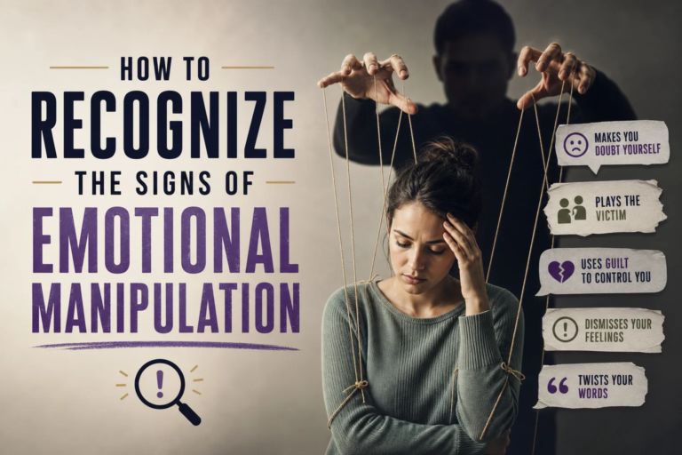 Recognizing signs of emotional manipulation