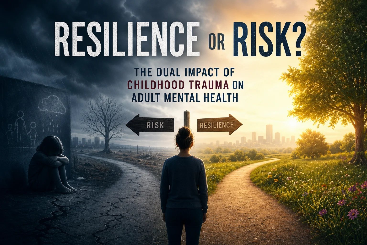 How childhood trauma affects mental health in adults